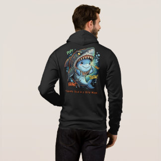 Camiseta Uma Alma Gentil em uma Máscara Selvagem Tubarão Fo