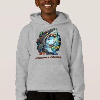 Camiseta Uma Alma Gentil em uma Máscara Selvagem Tubarão Fo