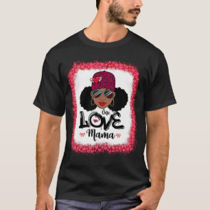 Camiseta Uma Ama Mãe Negra Mãe Negra Mulheres Africanas Ame