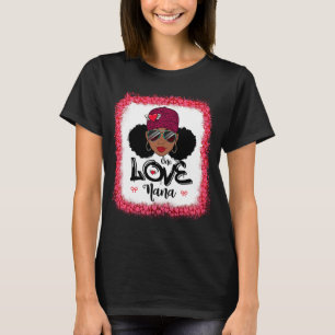 Camiseta Uma Amada Nana Black Mãe Africano Mulheres America