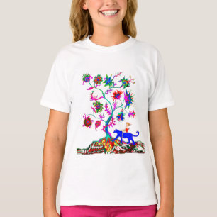 Camiseta Uma árvore da vida e uma menina
