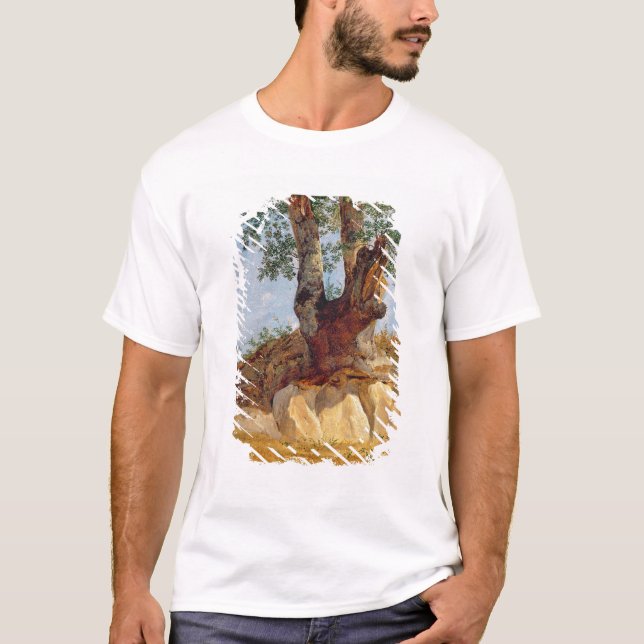 Camiseta Uma árvore em Campagna, 1822-23 (Frente)