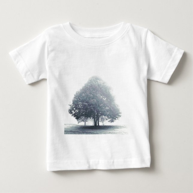 Camiseta Uma árvore no nevoeiro (Frente)