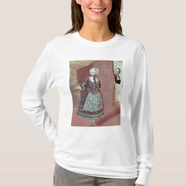 Camiseta Uma atriz no papel de Rosinda (Frente)