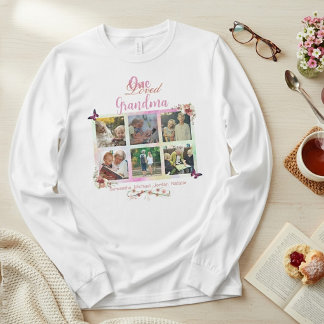 Camiseta Uma Avó Querida Colagem de Fotos Personalizada