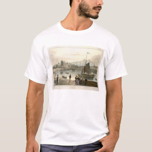 Camiseta Uma balsa que chega em Leith, 'de uma viagem em