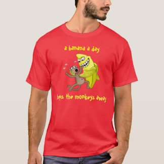 Camiseta uma banana um o dia
