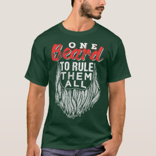 Camiseta Uma Barba Para Ordená-Los Todos Presentes De Dia d