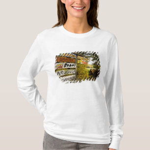 Camiseta Uma barraca de fazenda em Holderness, New Hampshir