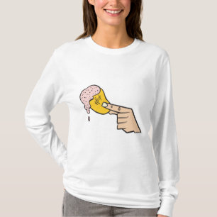 Camiseta uma batata frita com molho