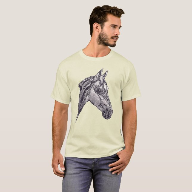 Camiseta Uma beleza equina (Frente Completa)