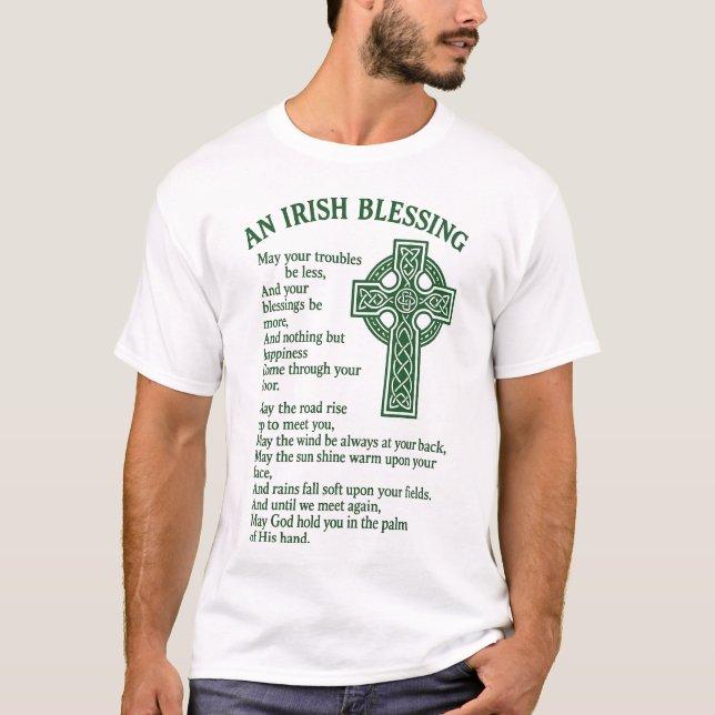 Camiseta Uma Bênção Irlandesa (Frente)