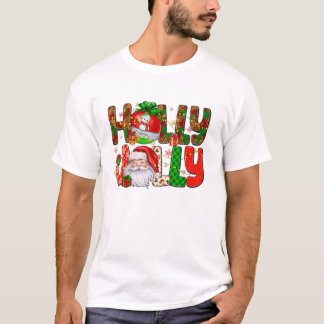 Camiseta Uma Bola De Natal Jolly E Sa