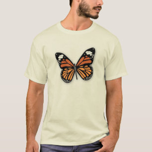 Camiseta Uma borboleta Monarca Enjoada