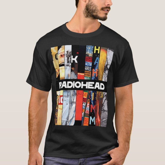 Camiseta Uma Breve História do Radiohead (Frente)