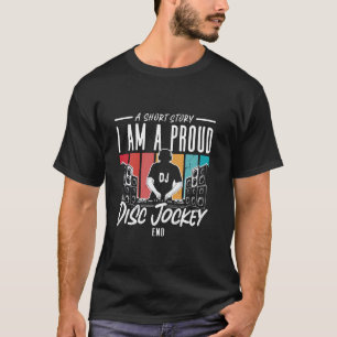Camiseta Uma Breve História Eu Sou Um Orgulhoso Sobre Músic