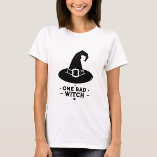 Camiseta Uma Bruxa Má Halloween
