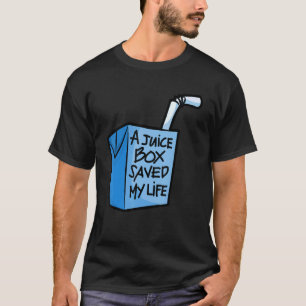 Camiseta Uma Caixa de Suco Salvou Minha Vida Diabetes Consc