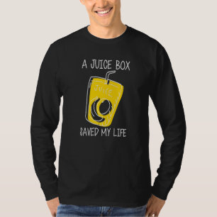 Camiseta Uma Caixa De Sumo Salvou Minha Vida