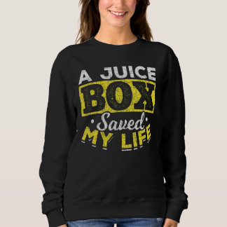 Camiseta Uma Caixa De Sumo Salvou Minha Vida Diabetes