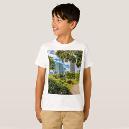 Camiseta Uma caminhada pelos jardins de Hama Rikyu, Tóquio