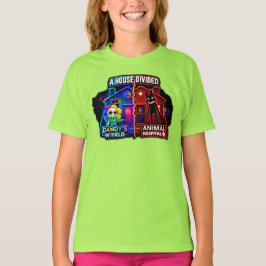 Camiseta Uma Casa Dividida - Roblox Dndys Wrld vs Hospital 