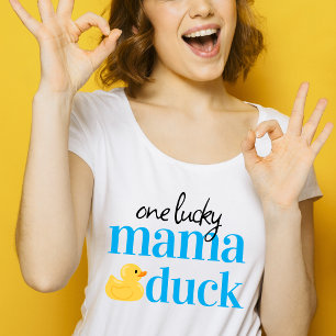 Camiseta Uma celebração de primeiro aniversario de Duck da 