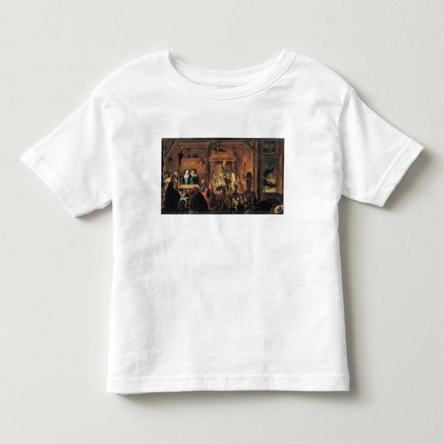 Camiseta Uma cena da bruxaria, 1633 (Frente)