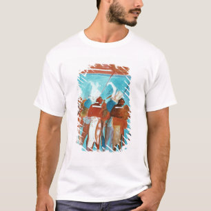 Camiseta Uma cena da vida, descrevendo os músicos que joga