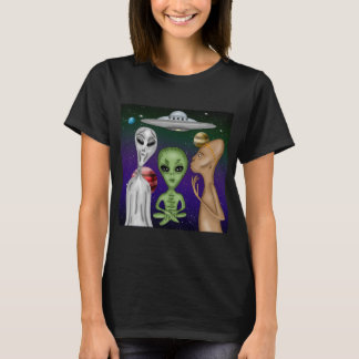 Camiseta Uma Cinza, Pequeno Verde, Alienígena Anunnaki