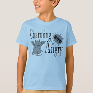 Camiseta Uma citação engraçada e encantadora do gato maldit