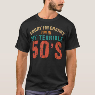Camiseta Uma citação sarcástica, desculpe, estou irritada,