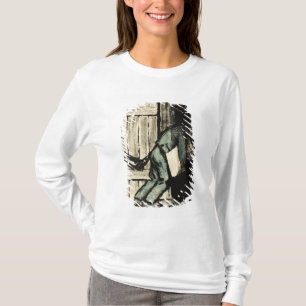 Camiseta Uma colocação travada homem acima dos posters