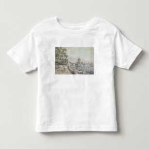 Camiseta Uma cópia da parte de um desenho por Canaletto, d