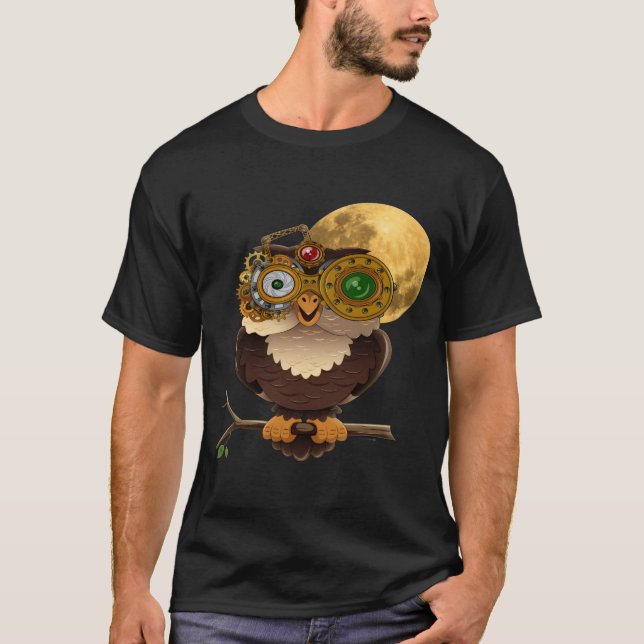 Camiseta Uma Coruja Muito Curiosa (Frente)