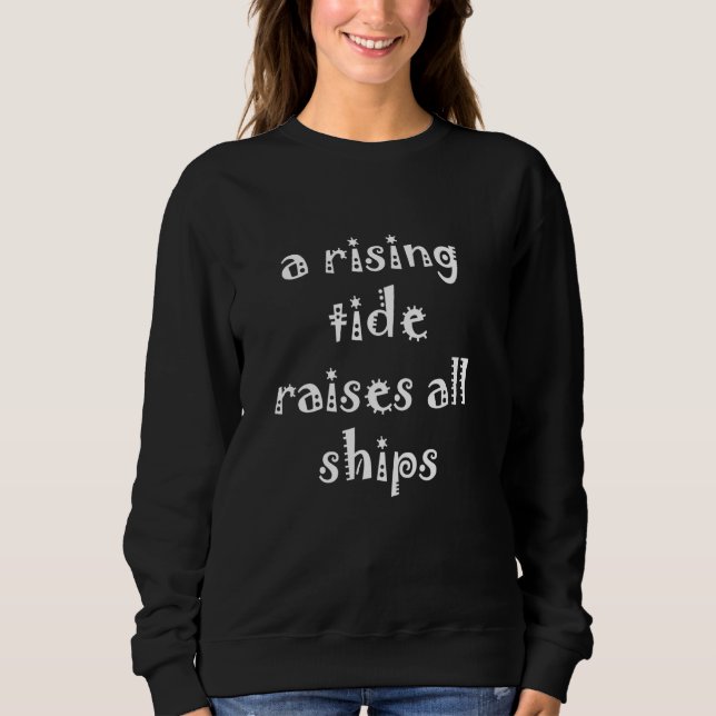 Camiseta Uma Cotação Inspiradora de Ascensão (Frente)