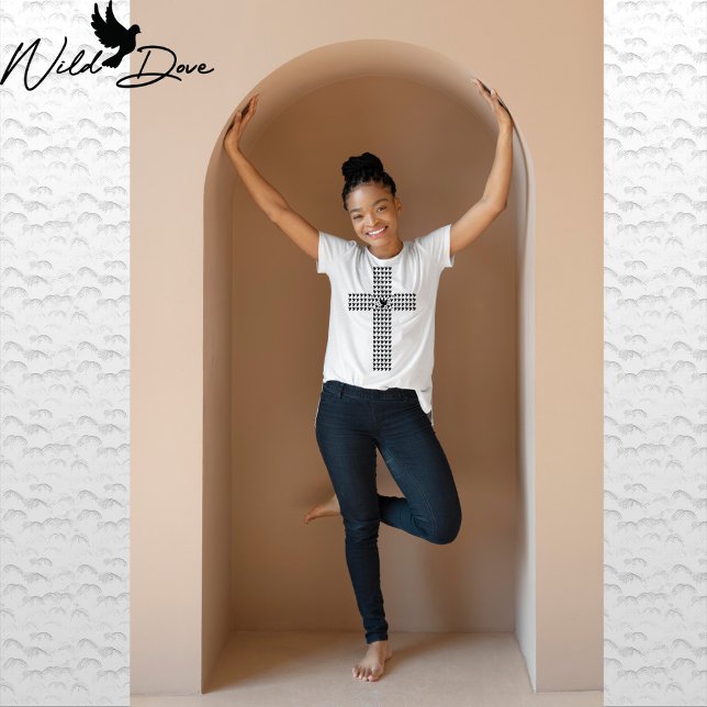 Camiseta Uma Cruz De Dovs (Criador carregado)