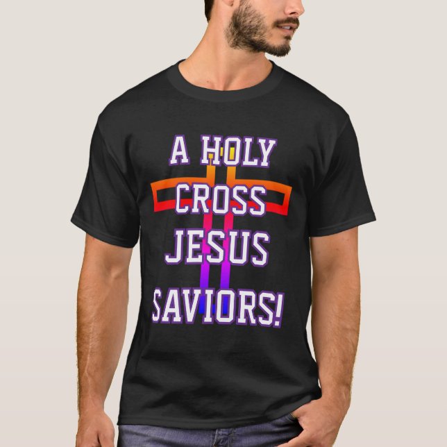 CAMISETA UMA CRUZ SANTA (Frente)