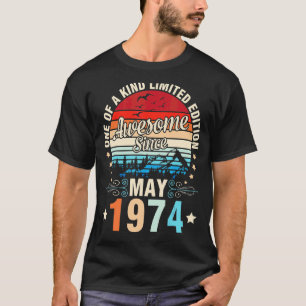 Camiseta Uma Da Kind Ltd Edição De 48 Anos Incrível Desde M