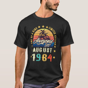 Camiseta Uma Da Kind Ltd Edição De 58 Anos Incrível Desde A