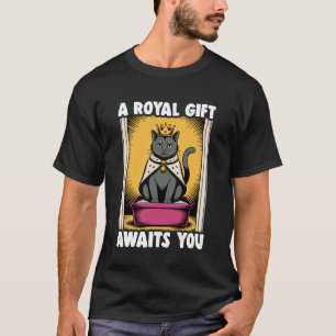 Camiseta Uma Dádiva Real Aguarda Você Caixa de Areia para G