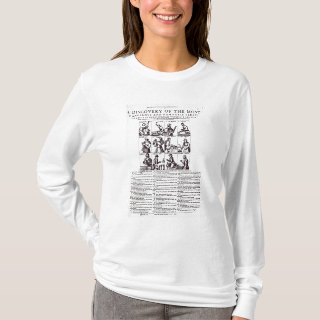 Camiseta Uma descoberta do mais perigoso (Frente)