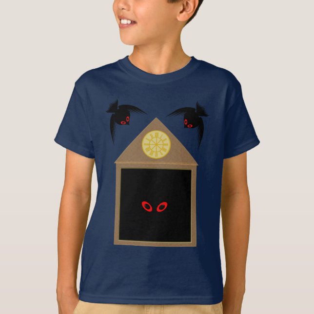 Camiseta Uma Desgentileza de Ravens Halloween (Frente)