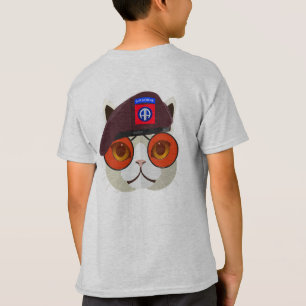 Camiseta Uma Durona 82ª Kitty Kat Aerotransportada!