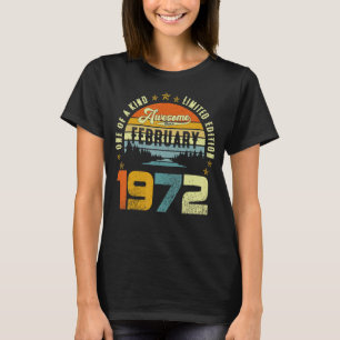 Camiseta Uma Edição Limitada Incrível Desde Fevereiro