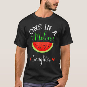 Camiseta Uma Em Uma Família Melon Daughmelon Summer