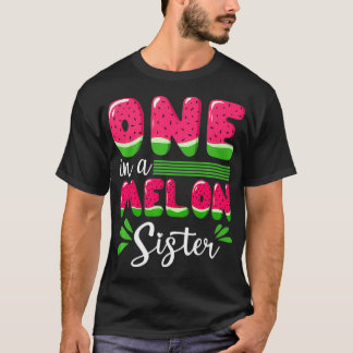 Camiseta Uma Em Uma Fruta De Verão De Melão Irmã Amor
