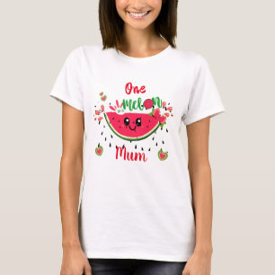 Camiseta Uma Em Uma Mãe De Melancia Melon