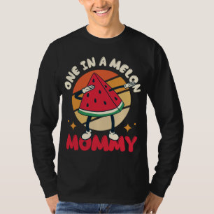 Camiseta Uma Em Uma Mamãe De Melão Grande Melancia De Fruta