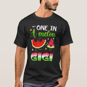 Camiseta Uma Em Uma Matriz Melon Gigi Watermelon Summer Fam